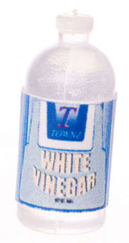 Dollhouse Miniature Large White Vinegar